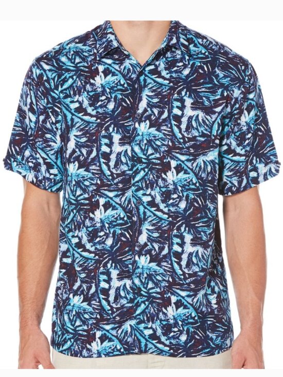 Cubavera Other - CUBAVERA MEN'S TROPICAL SHIRT- L